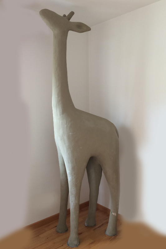 Giraffe Tonerde-Schmelzelement